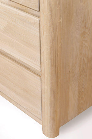NordicStory Elsa Elsa Sideboard Kommode aus Massivholz Skandinavische Eiche