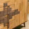 NordicStory Escandi 3 Design Massivholz Eiche Sideboard Skandinavische Möbel 