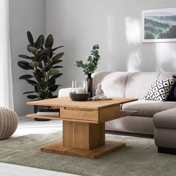 NordicStory Couchtisch aus massiver Eiche 
