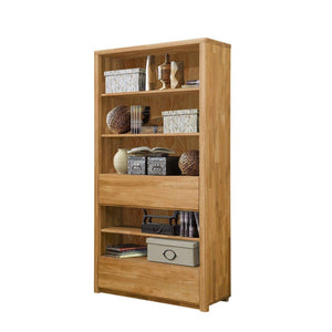 NordicStory Cabinet Bücherregal Bücherregal Bücherregal in Eiche massiv 