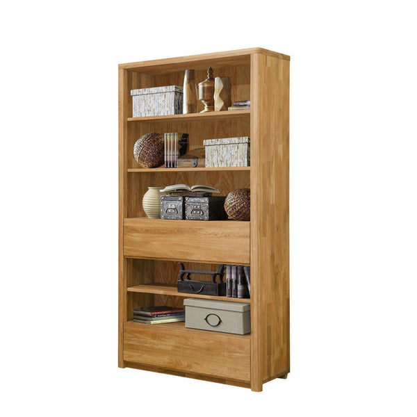 NordicStory Cabinet Bücherregal Bücherregal Bücherregal in Eiche massiv 