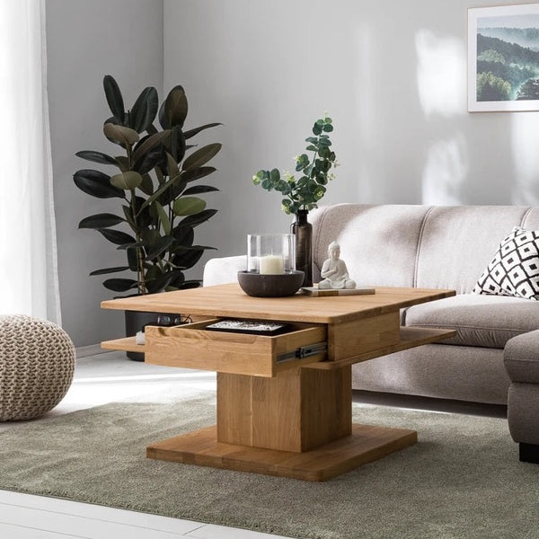 NordicStory Couchtisch aus massiver Eiche 