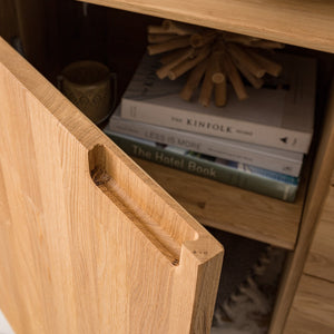 NordicStory Sideboard Kommode in Eiche Massivholz