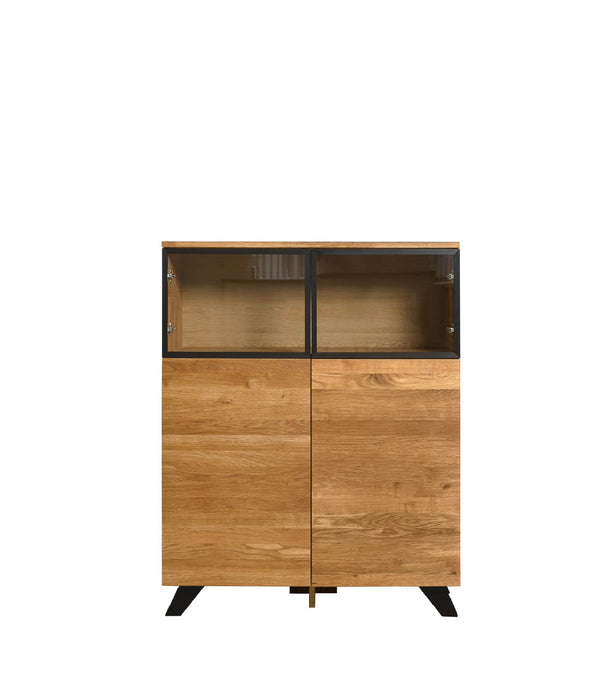 NordicStory Moritz 1 Anrichte Eiche massiv Kommode 100 x 40 x 124,9 cm.