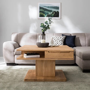 NordicStory Couchtisch aus massiver Eiche 