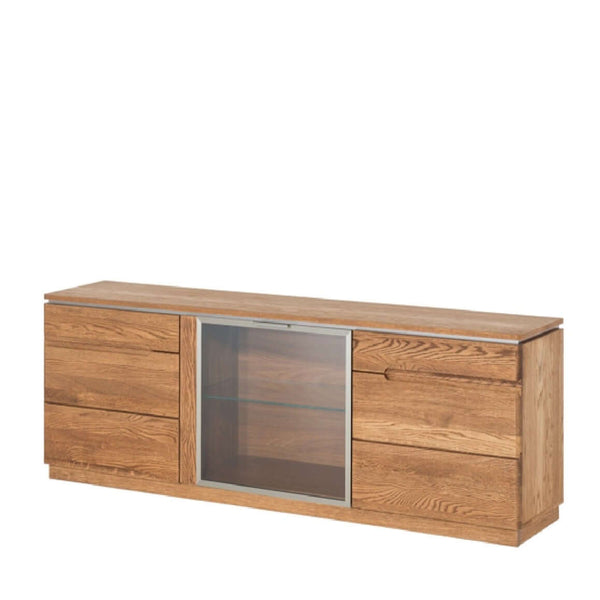 LoftStory Kommode oder TV-Ständer in Eiche Montenegro 26 180 x 42 x 59 cm.