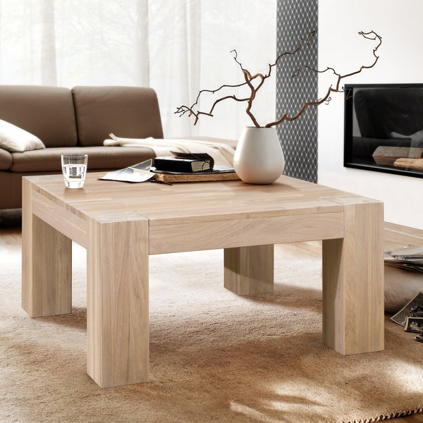 NordicStory Couchtisch aus massiver Eiche