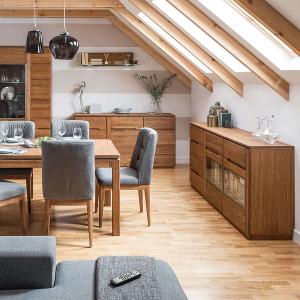 NordicStory Kommode Eiche massiv 