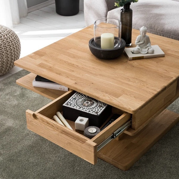 NordicStory Couchtisch aus massiver Eiche 