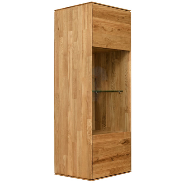 NordicStory Schwebender Kleiderschrank Eiche massiv Nordic Skandinavische Wohnwand