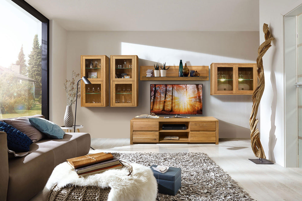 NordicStory Hängeschrank Eiche massiv