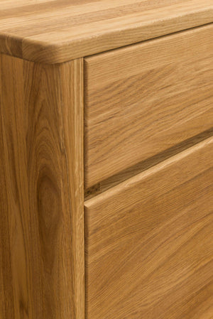 NordicStory Sideboard Kommode Kommode in Eiche massiv