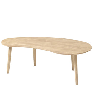 NordicStory Stapelbarer Couchtisch aus massiver Eiche
