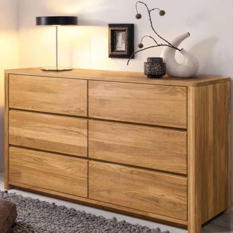 NordicStory Sideboard Kommode Kommode in Eiche massiv