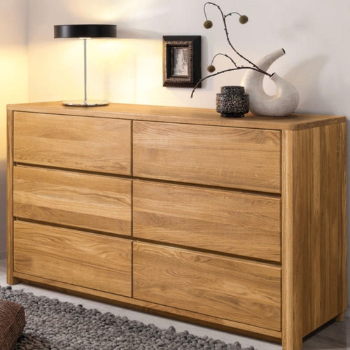 NordicStory Sideboard Kommode Kommode in Eiche massiv